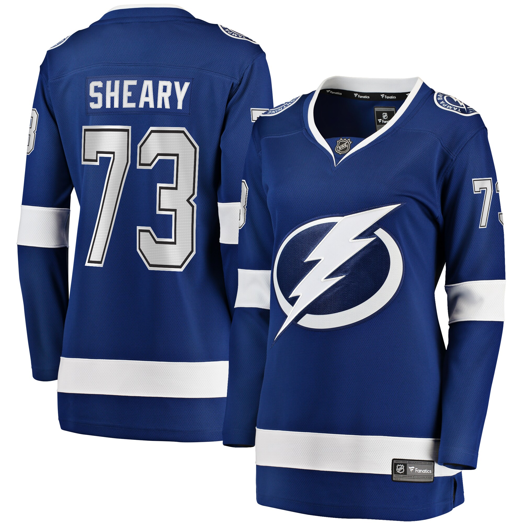 Conor Sheary Tampa Bay Lightning Fanatics Women’s Home Breakaway   Jersey – Blue