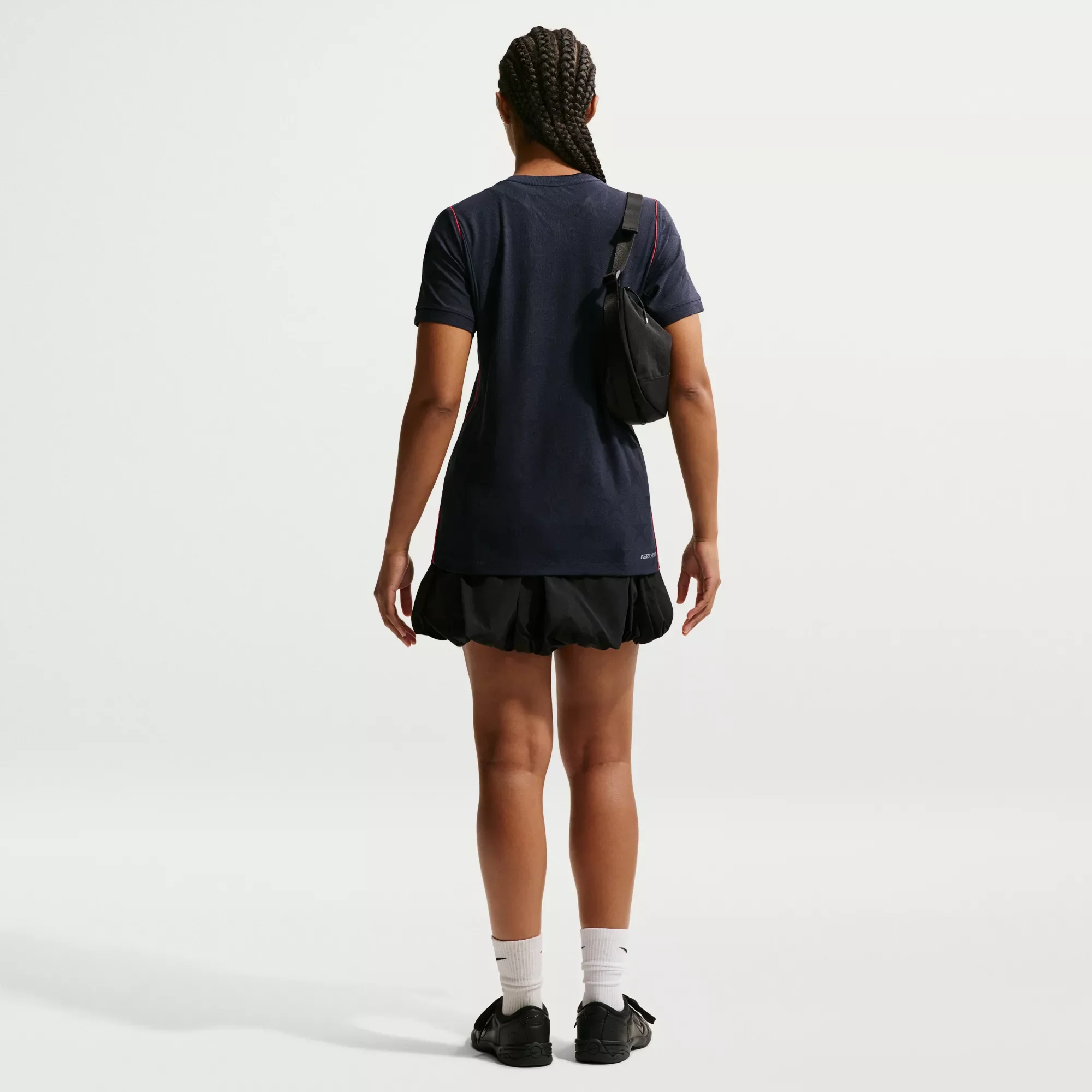 Nike Women's Reyna United States Match Authentic Away Jersey 2026 (Dark Obsidian/Pure Platinum)