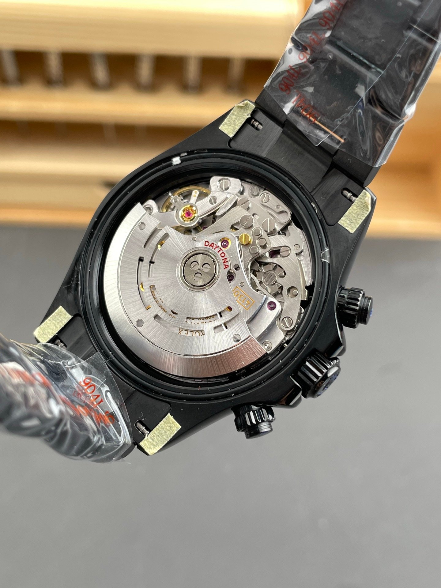 Rolex Daytona Black Steel White