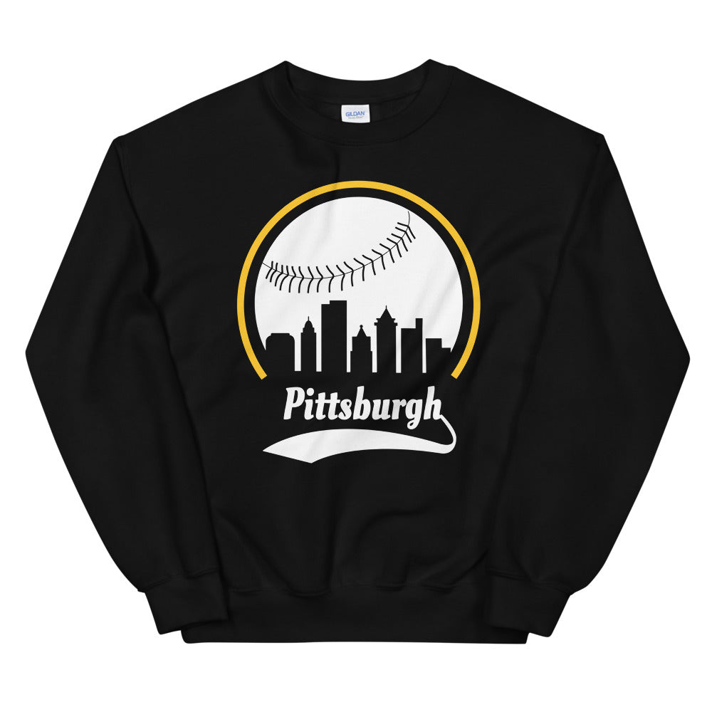 Unisex Pittsburgh Pirates Baseball Crewneck Sweatshirt