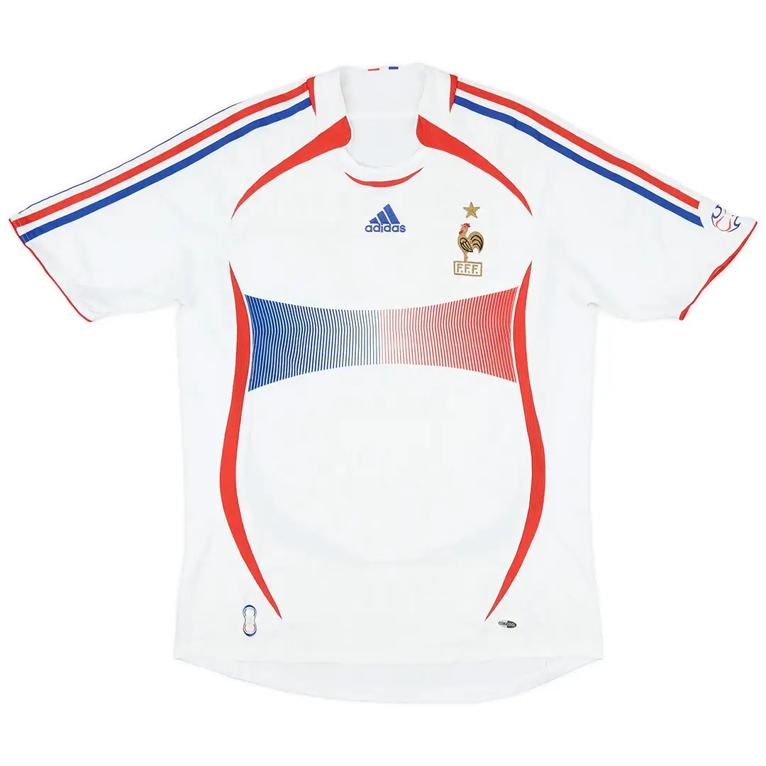 France 2006 Away Retro Football Jersey