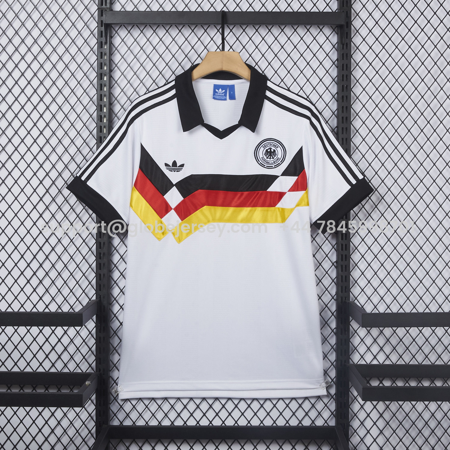 Retro Germany 1988-91 Home Polo Jersey