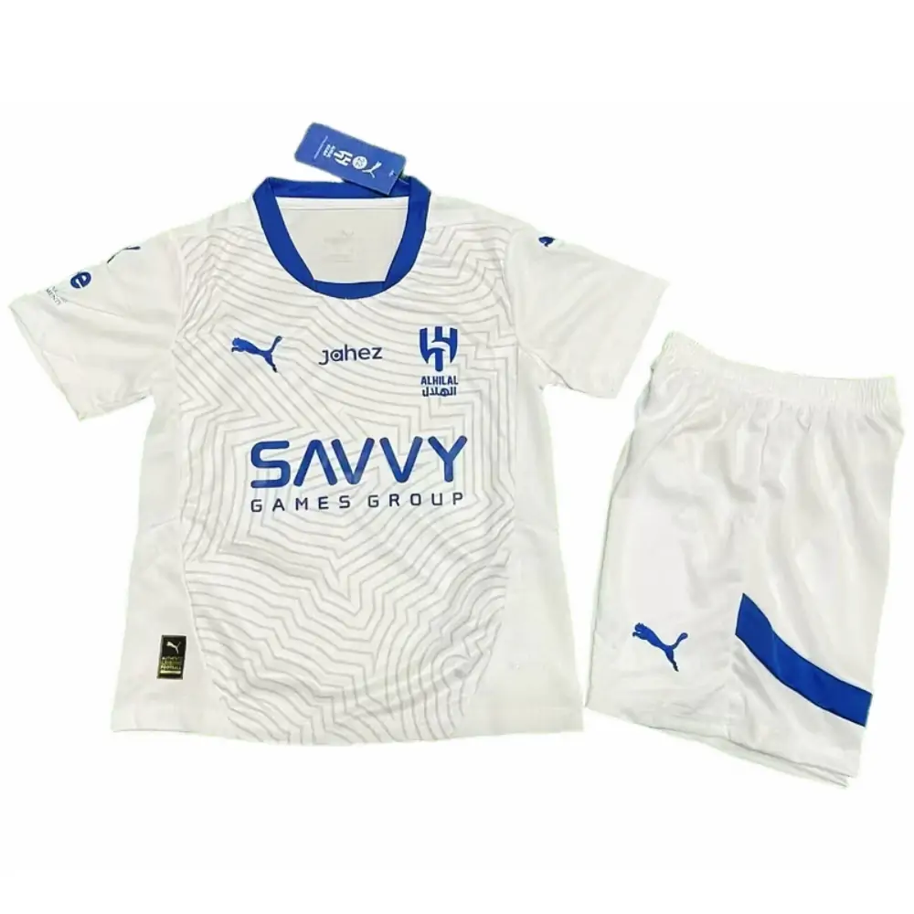 2025-26 New Season Al-Riyadh Crescent Kids Jersey - Fan Edition