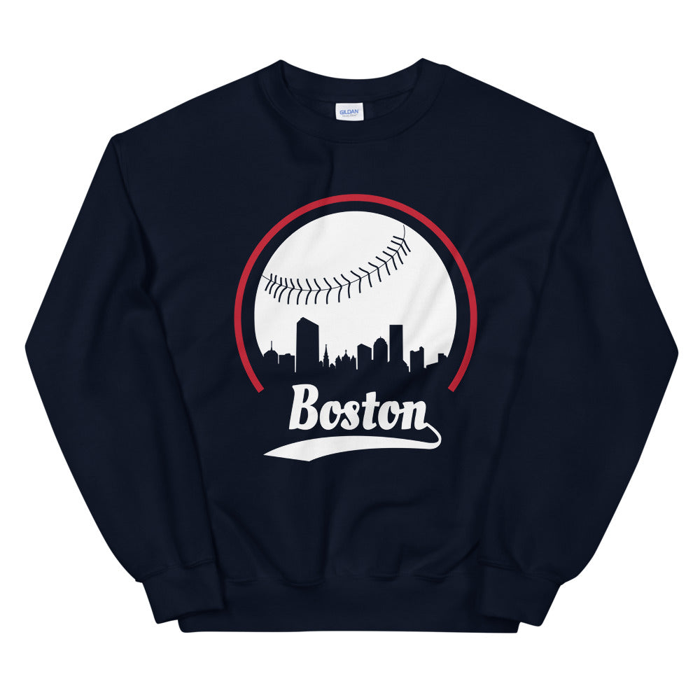 Unisex Boston Red Sox Baseball Crewneck Sweatshirt
