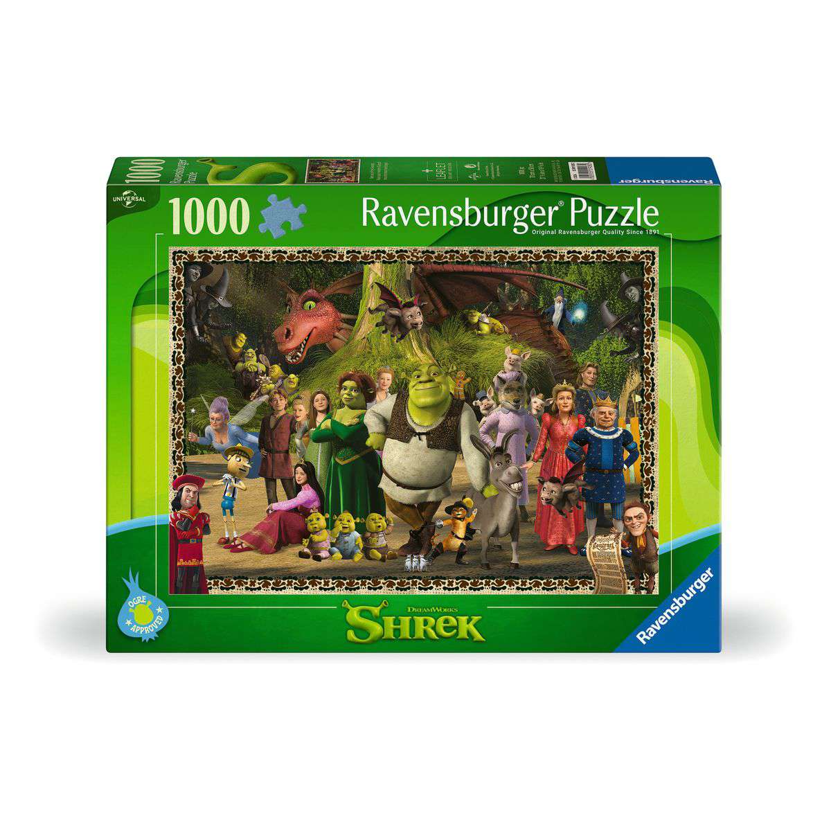 ** Pre-Order ** Shrek - 1000 Piece Jigsaw Puzzle (Ravensburger)