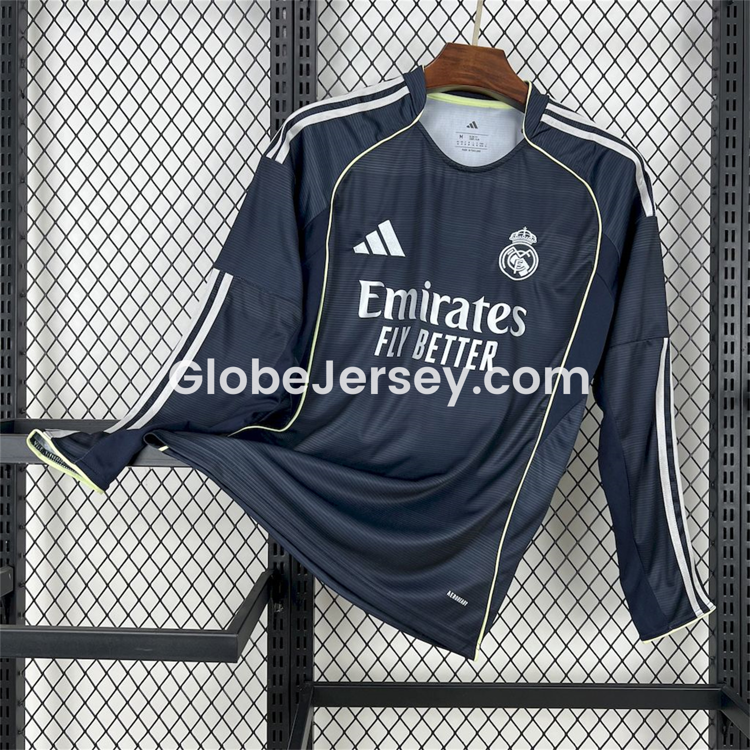 Real Madrid 25-26 Away Long Sleeves Jersey - Fans Version