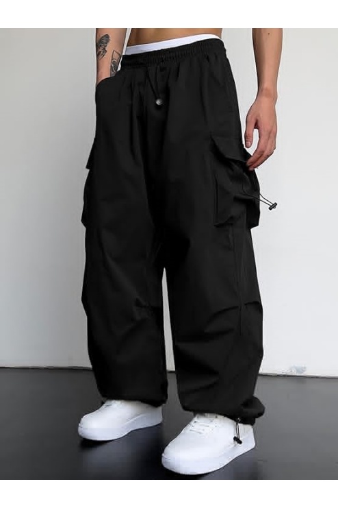 Men's Baggy Cargo Pants Trendy Casual