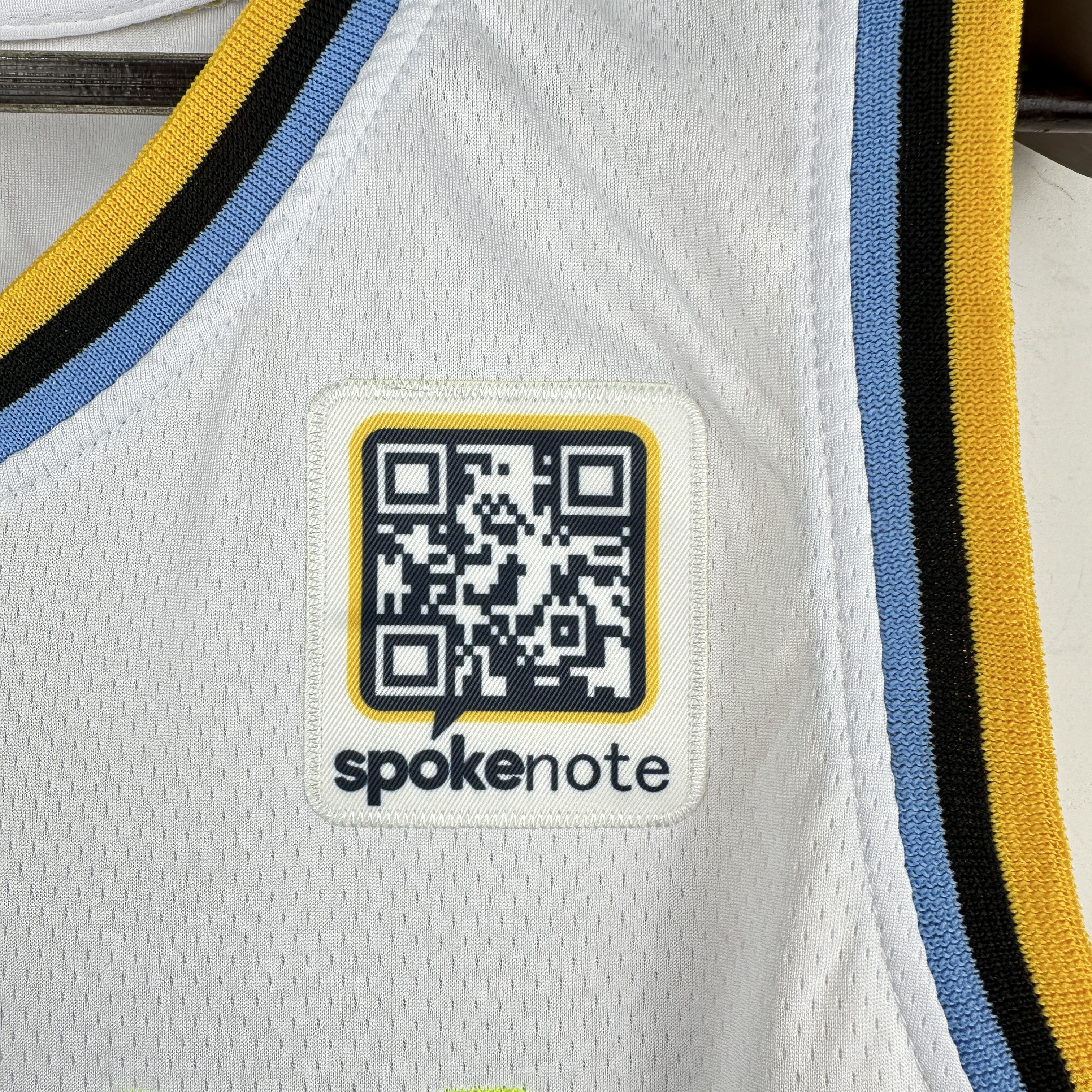 Embroidery 25th season Pacers City Edition No. 0 Haliburton