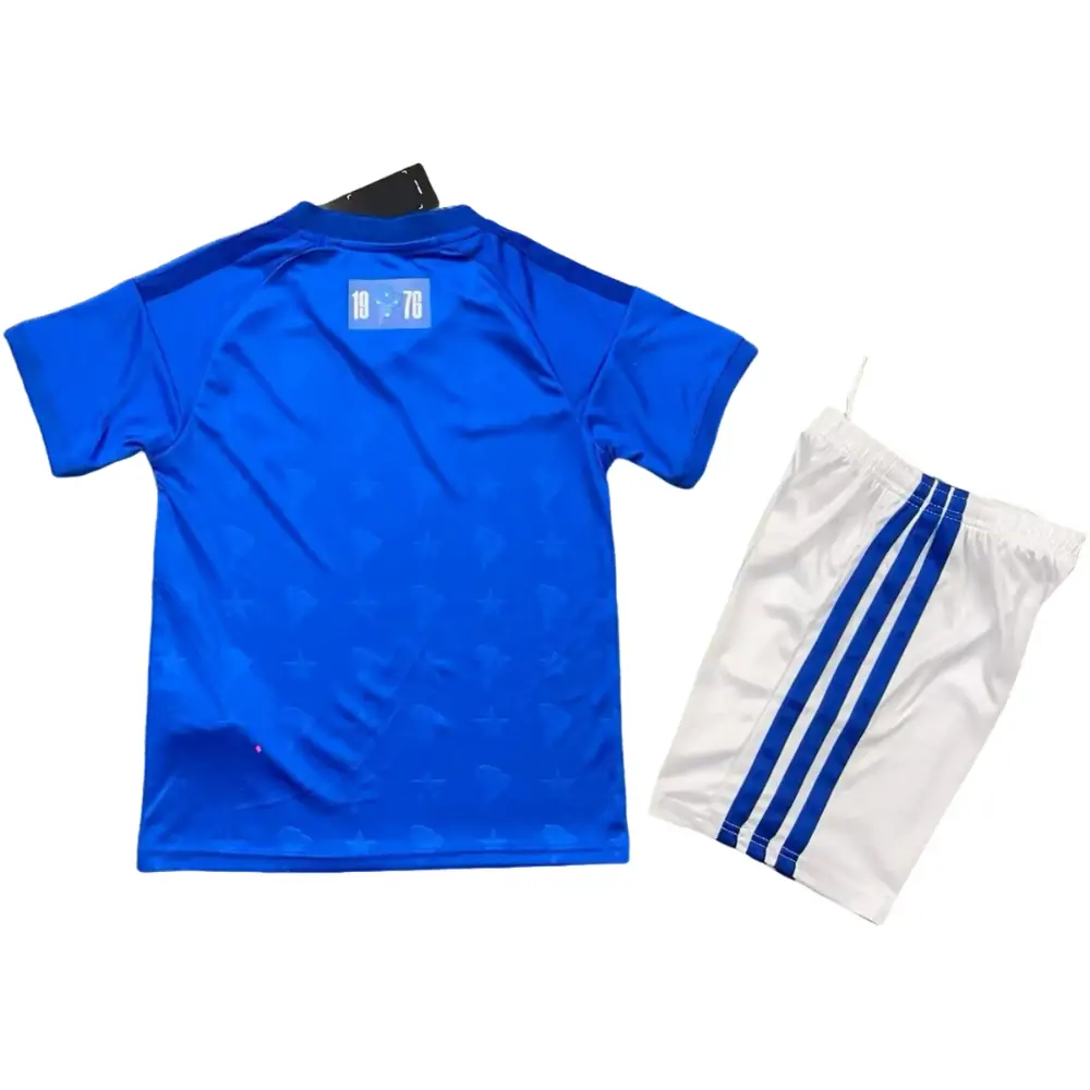 2026-27 Cruzeiro Home Jersey Children's Set - Fans Edition