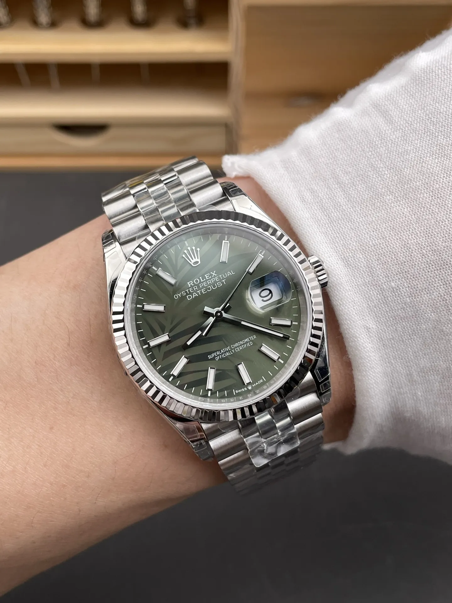 Rolex Datejust Green 36mm