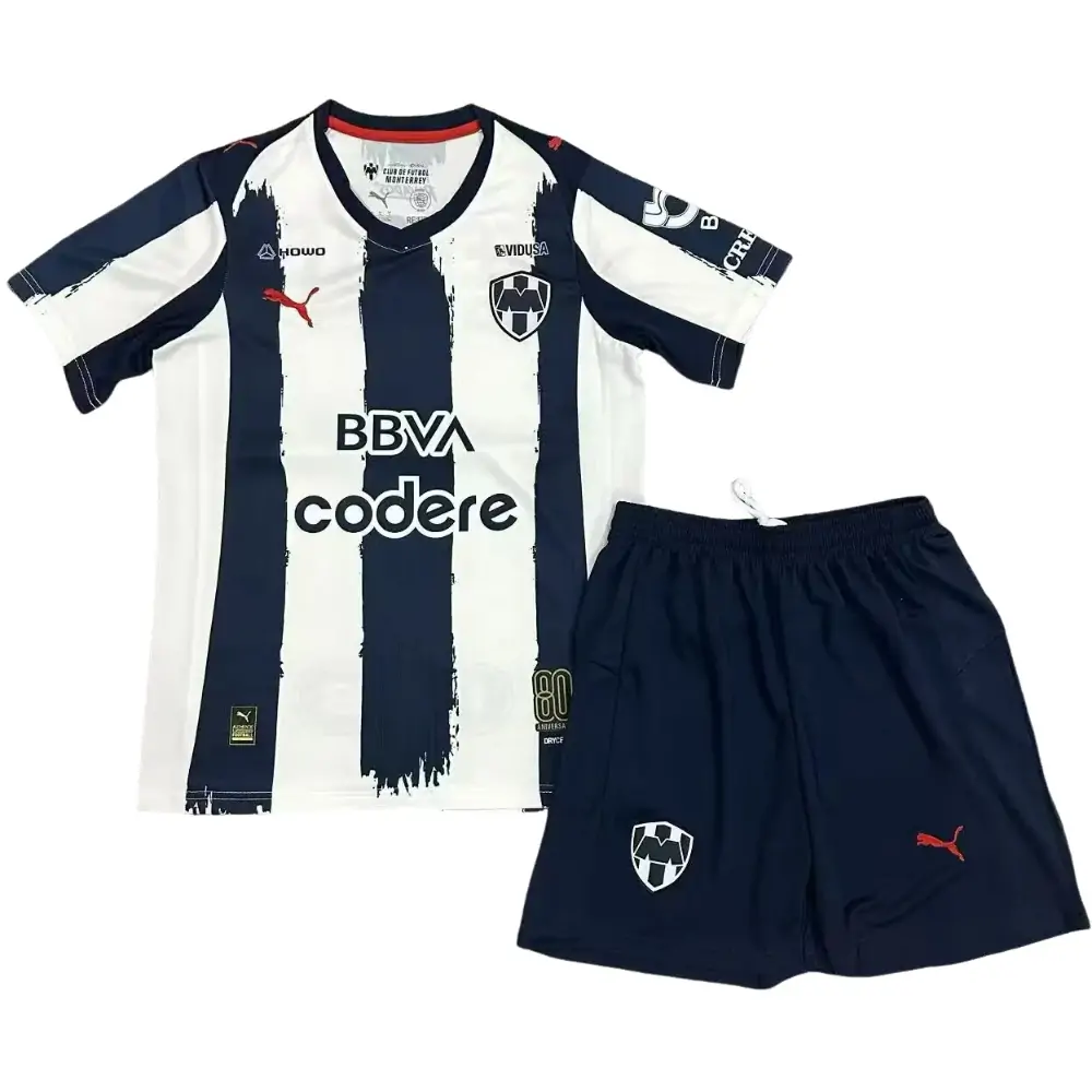 25-26 Monterrey Home Jersey - Kids' Kit