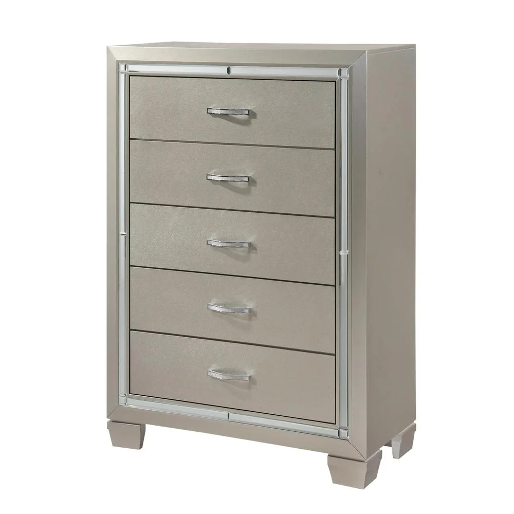 Picket House Furnishings Glamour 4 Piece Full Panel Bedroom Set
