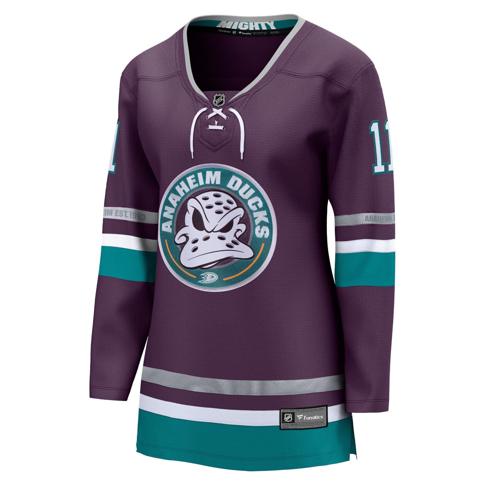 Trevor Zegras Anaheim Ducks Fanatics Women’s Alternate Premier Breakaway  Jersey – Purple