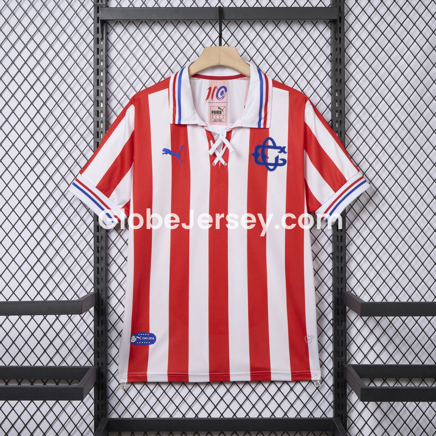Retro Chivas de Guadalajara 2016-17 110-Years Anniversary Jersey