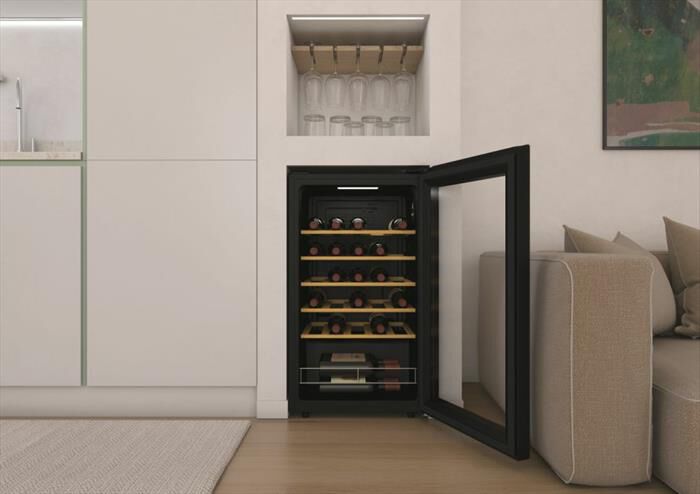 CANDY - Cantinetta CWC034 Classe G 34 bottiglie-Black