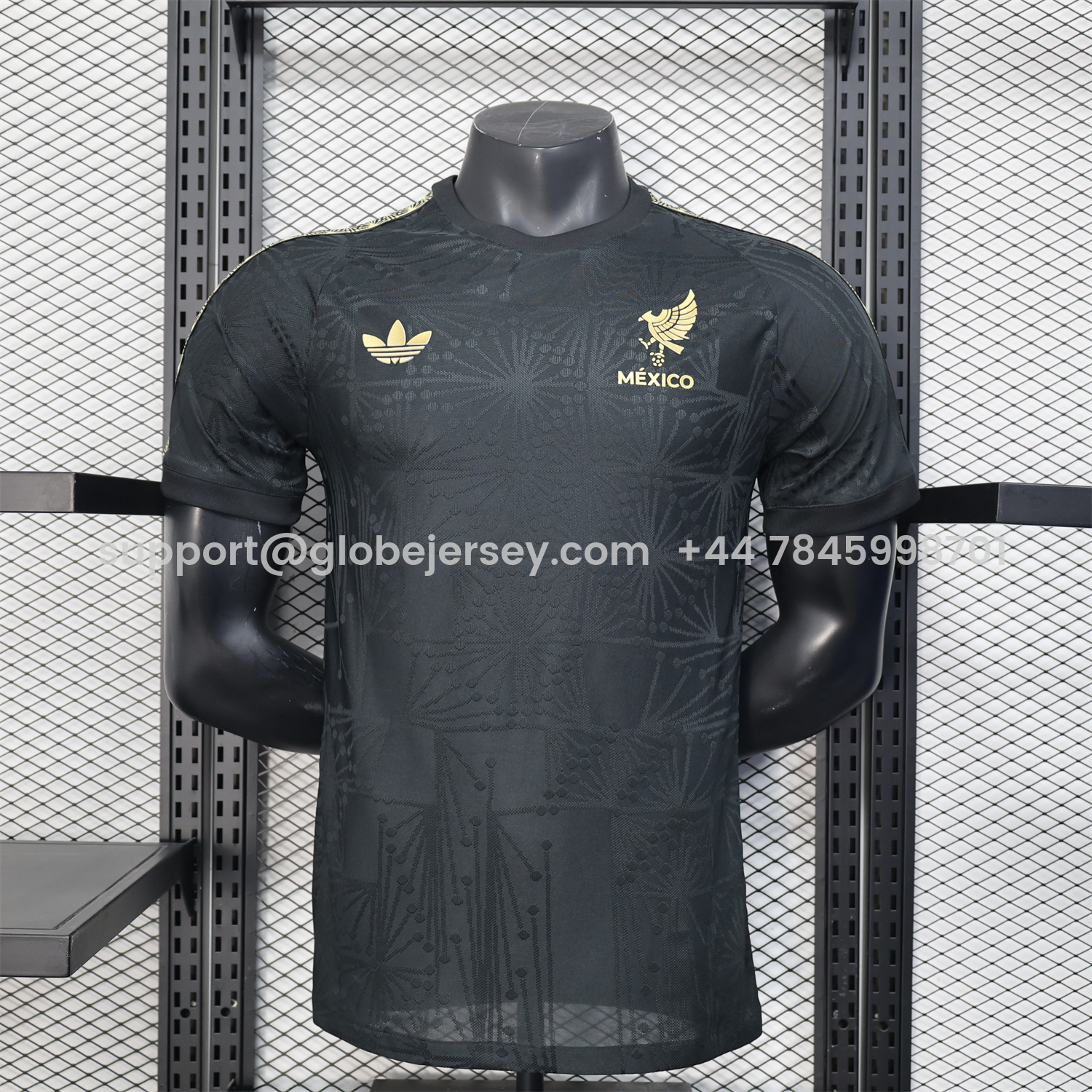 Mexico 2025 Gold Cup Black Special Edition Jersey - Player Version