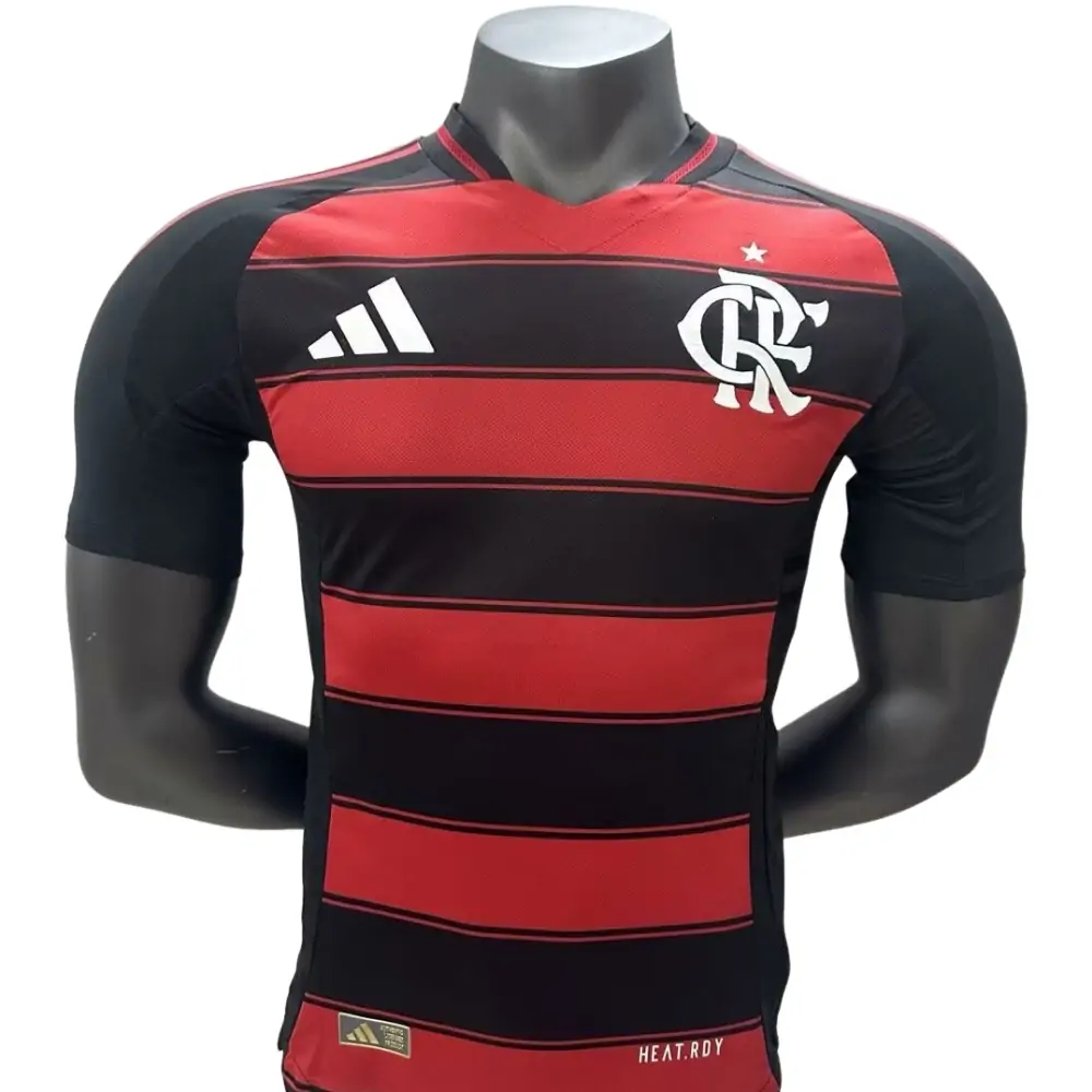 2025-26 Flamengo Home Kit - Short Sleeve Player Edition
