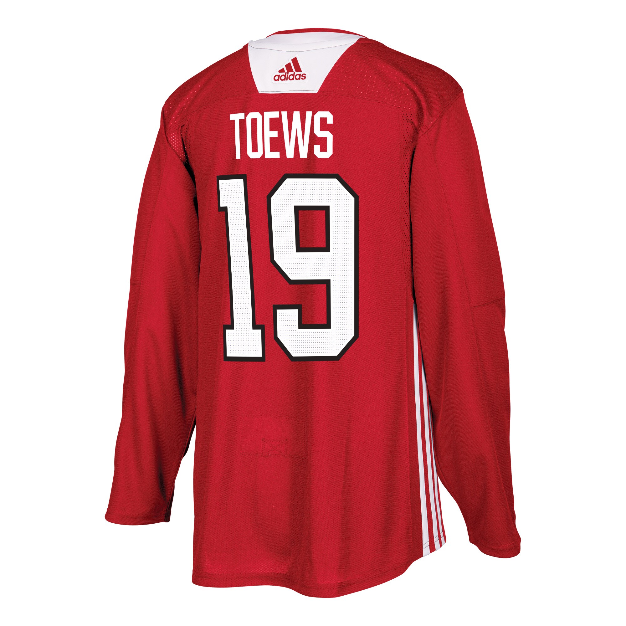 Jonathan Toews Chicago Blackhawks  Practice   Jersey – Red