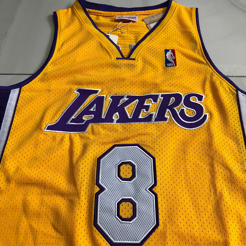 LeBron Bryant Los Angeles Lakers Yellow 8 MN