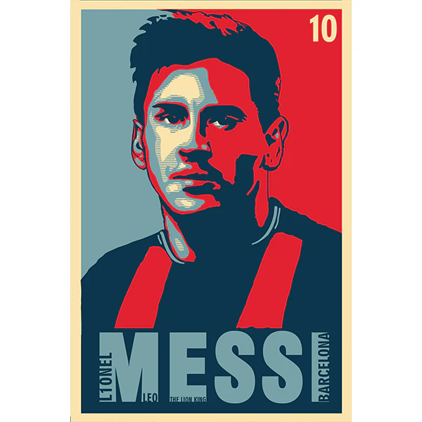 FC Barcelona Messi Poster