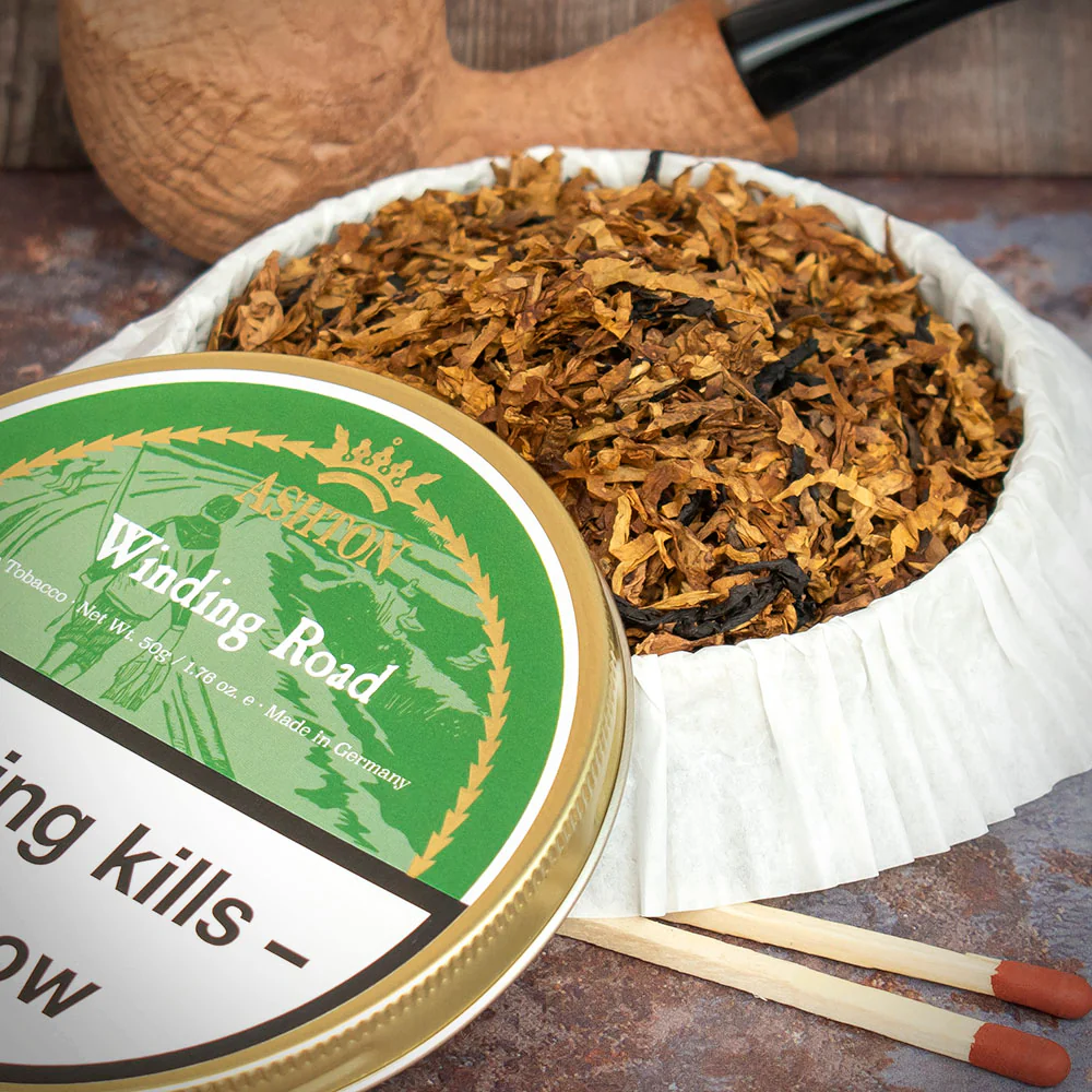 Ashton Winding Road Pipe Tobacco - 50g Tin