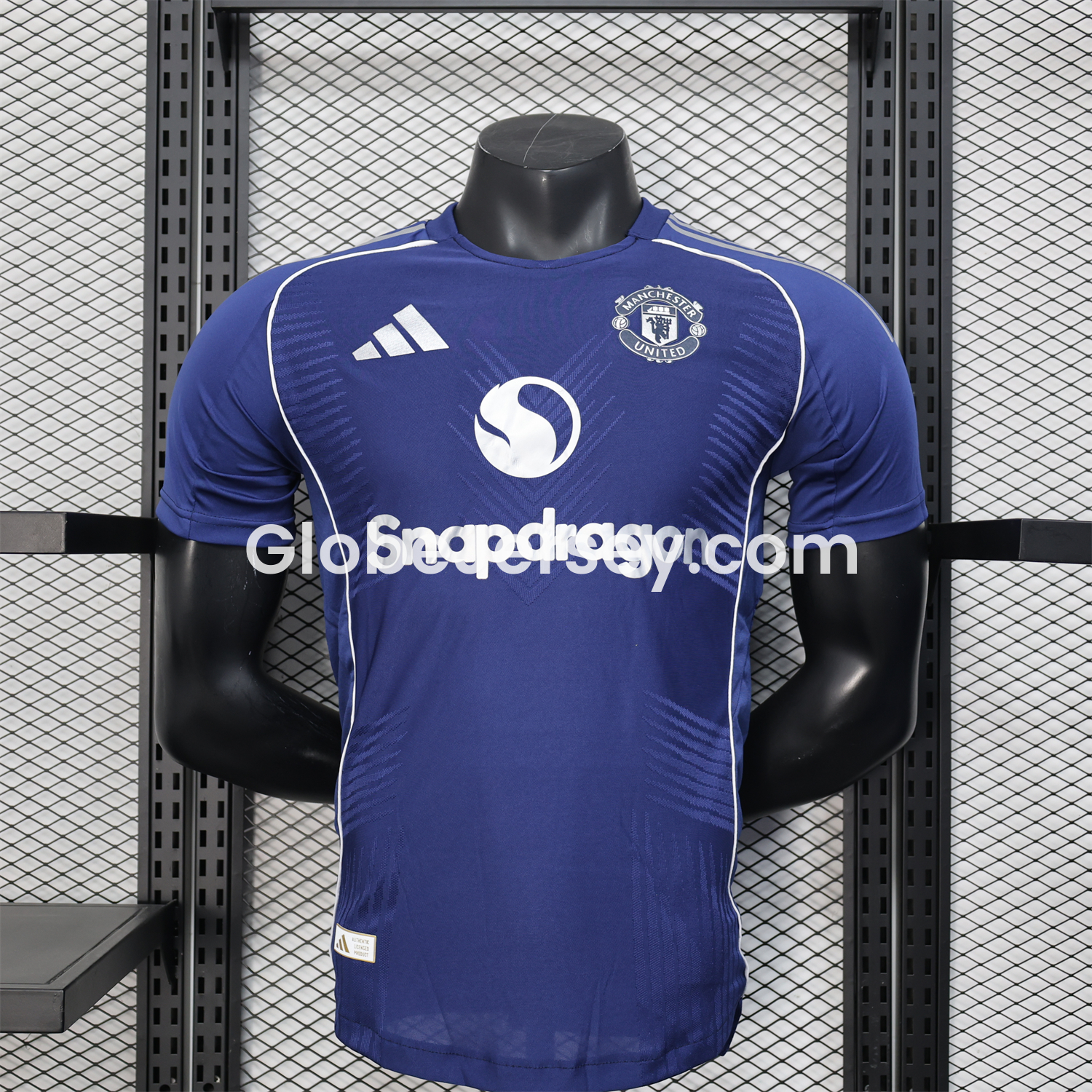 Manchester United 25-26 Blue Training Jersey - Player Version
