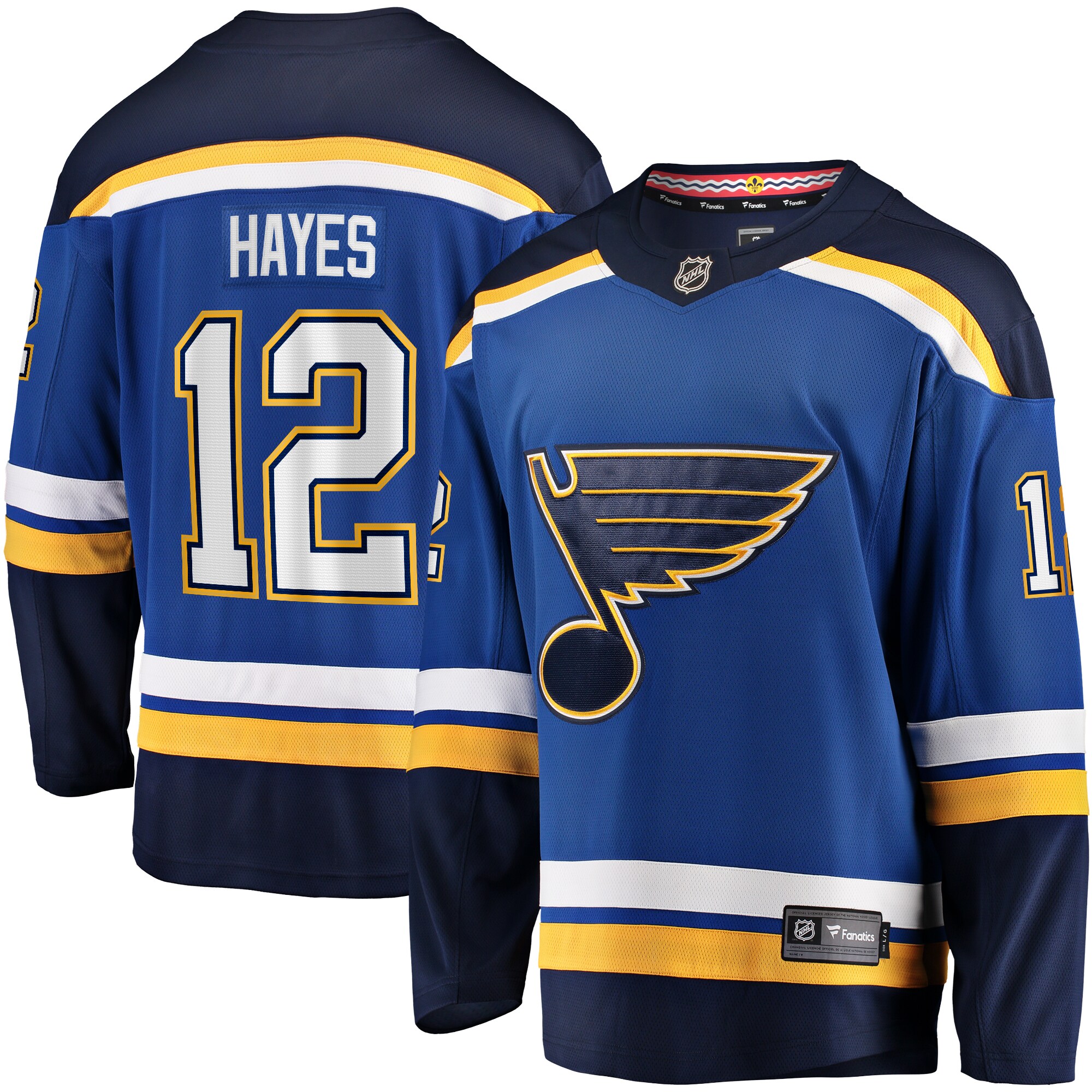 Kevin Hayes St. Louis Blues Fanatics Home Breakaway Jersey – Blue