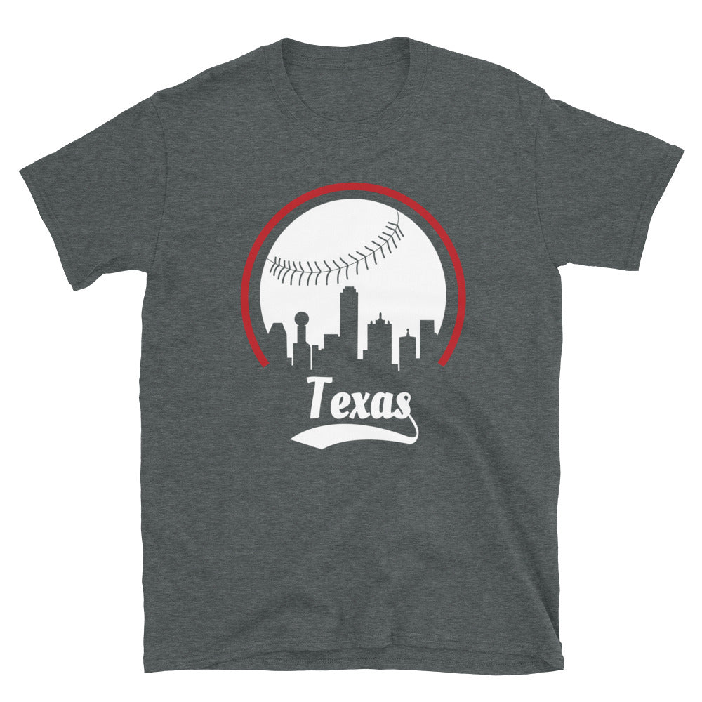 Unisex Texas Rangers Baseball Tee Shirt