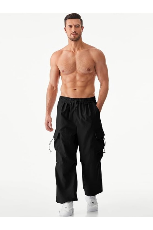 Men's Baggy Cargo Pants Trendy Casual