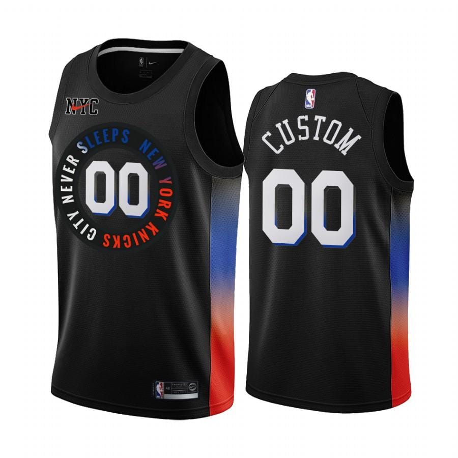 Custom New York Knicks City Edition Jersey