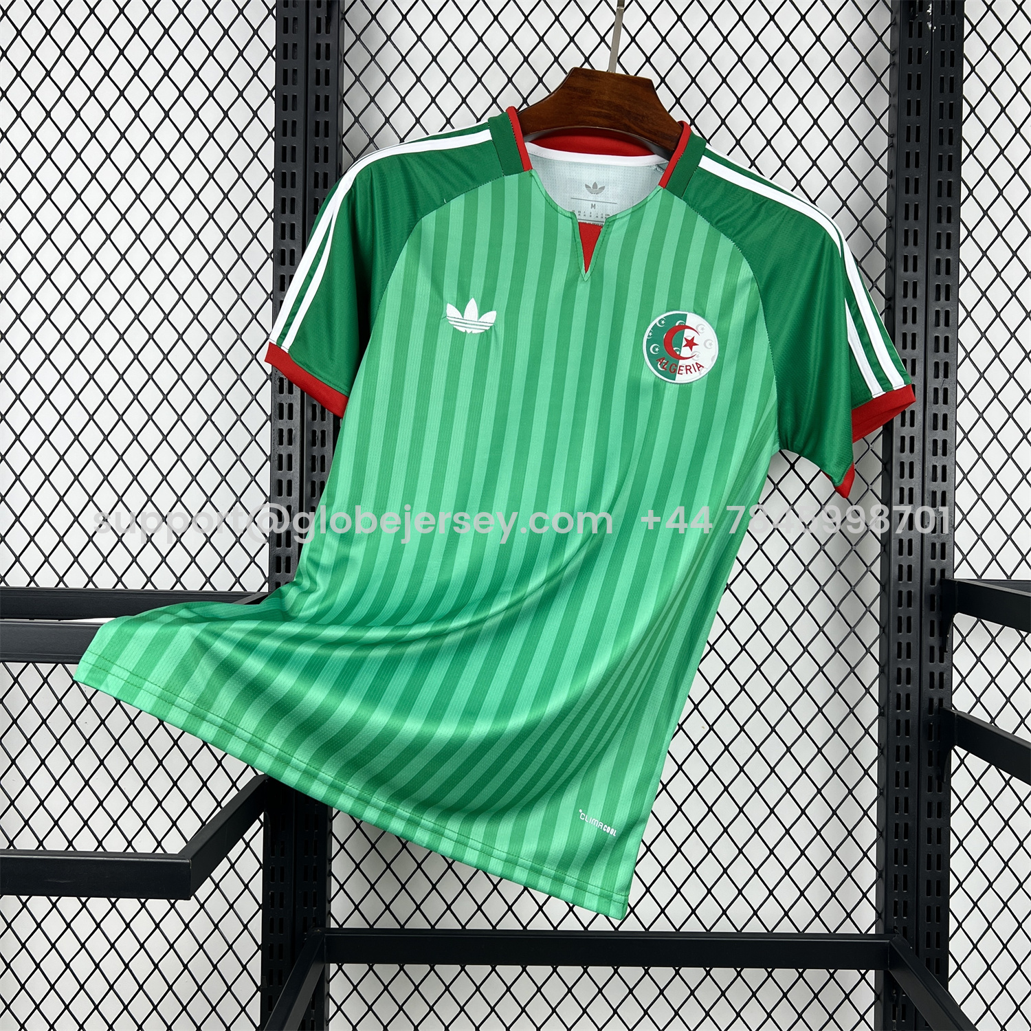 Algeria 2026 Away Green Jersey - Fans Version