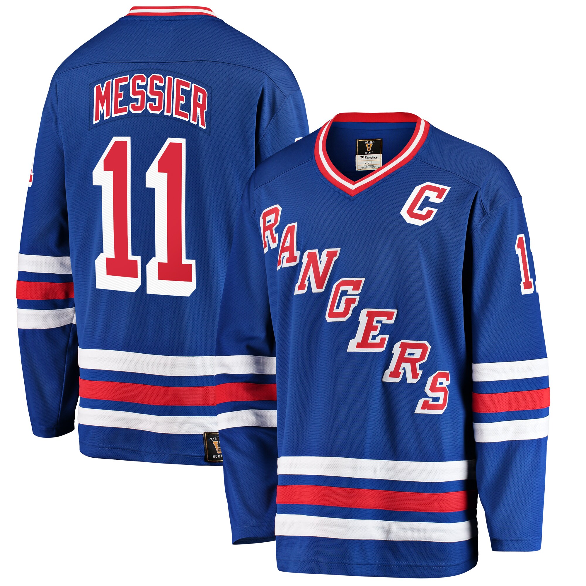 Mark Messier New York Rangers Fanatics Premier Breakaway Retired   Jersey – Blue
