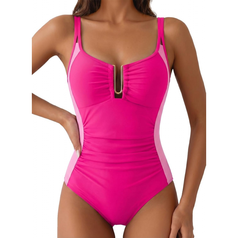 Women's One Piece Swimsuits Tummy Control Bathing Suit