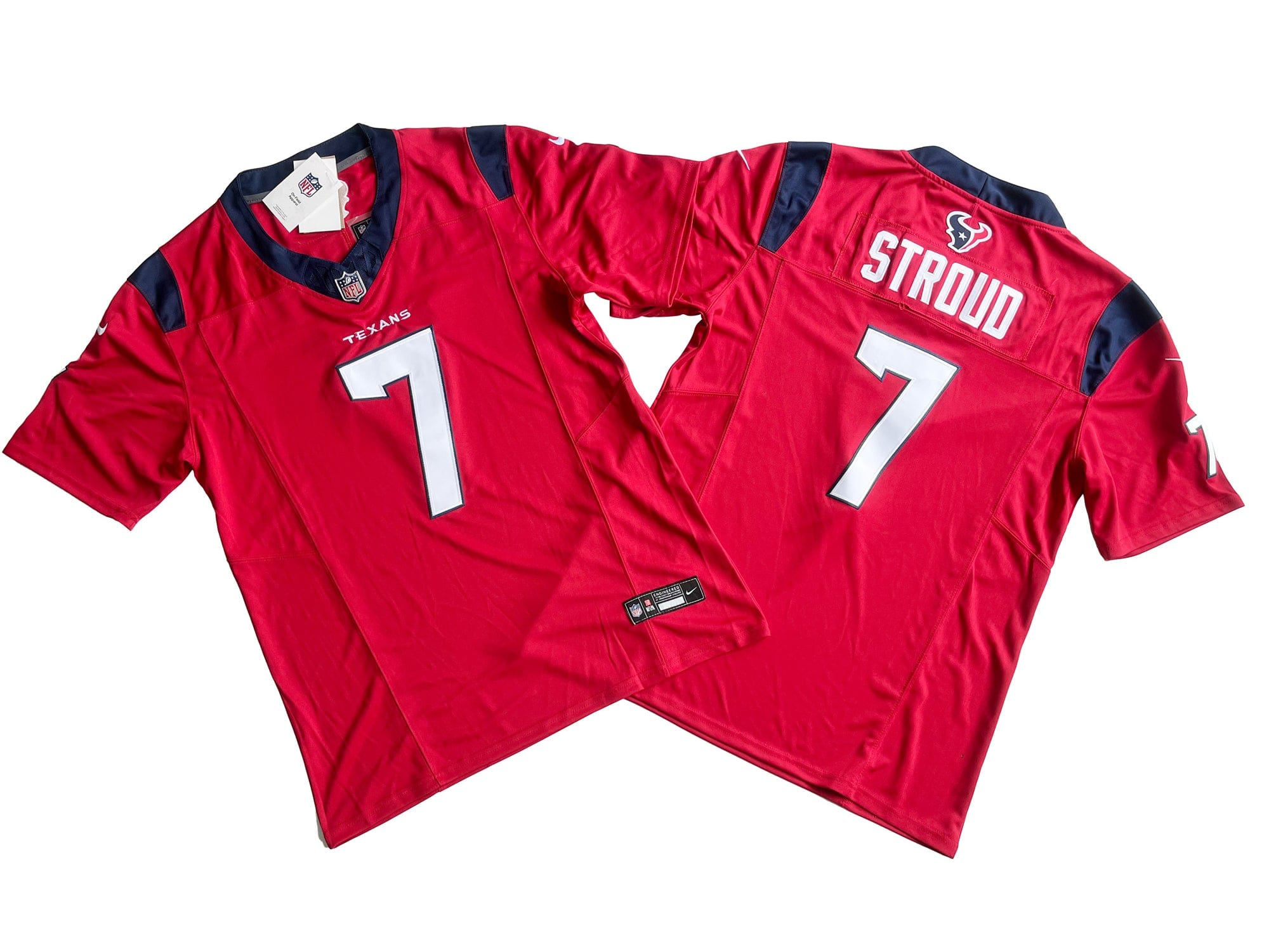 Houston Texans 7# C.J. Stroud Nike Vapor F.U.S.E. Limited Jersey