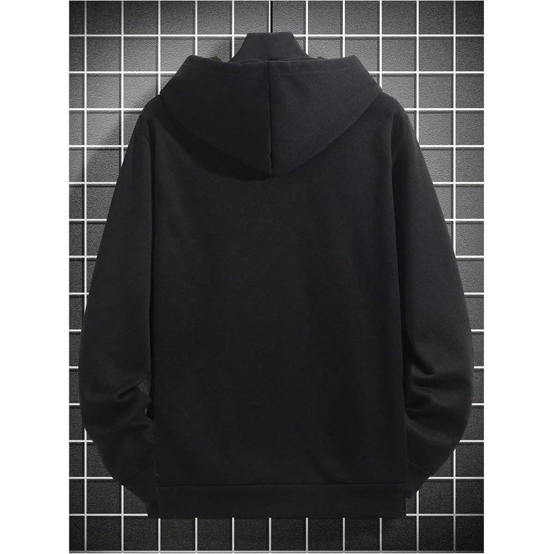 Hoodies for Men Graphic Print Drawstring