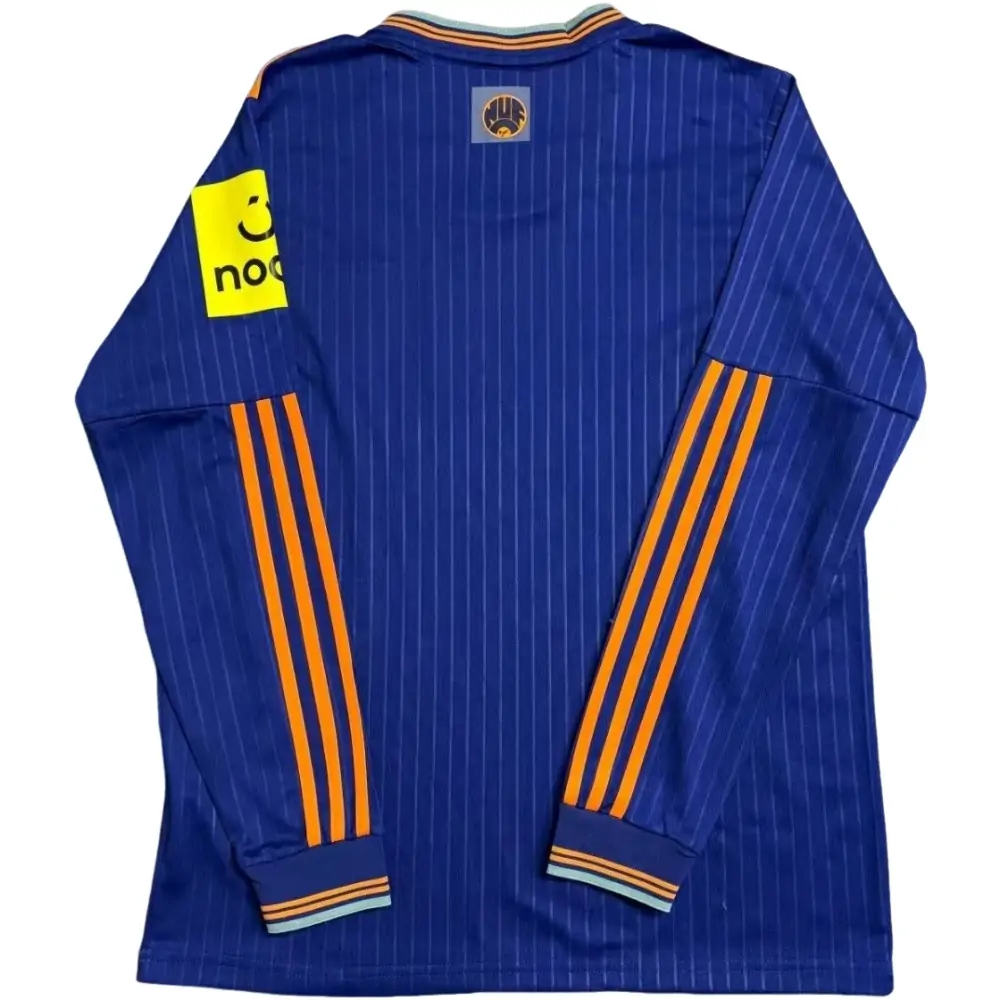 2025-26 Newcastle Second Away Long-Sleeve Jersey - Fans Edition
