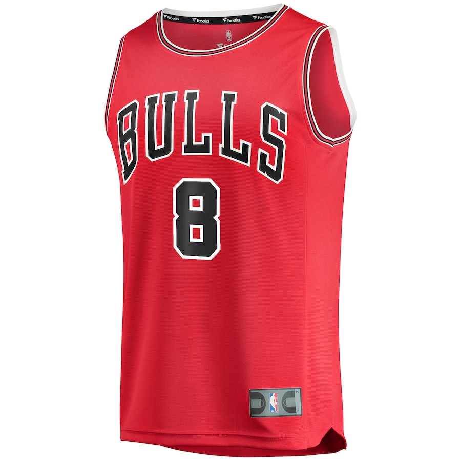 Youth Chicago Bulls Zach LaVine Fanatics Red Fast Break Replica  Jersey - Icon Edition