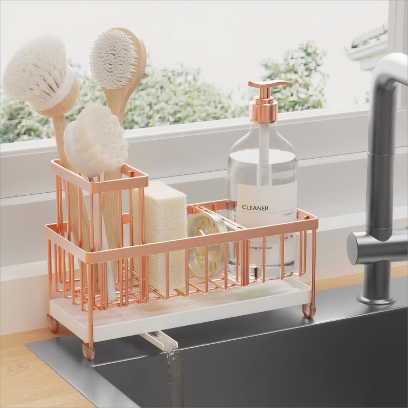SINKLY Sponge Holder for Kitchen Sink