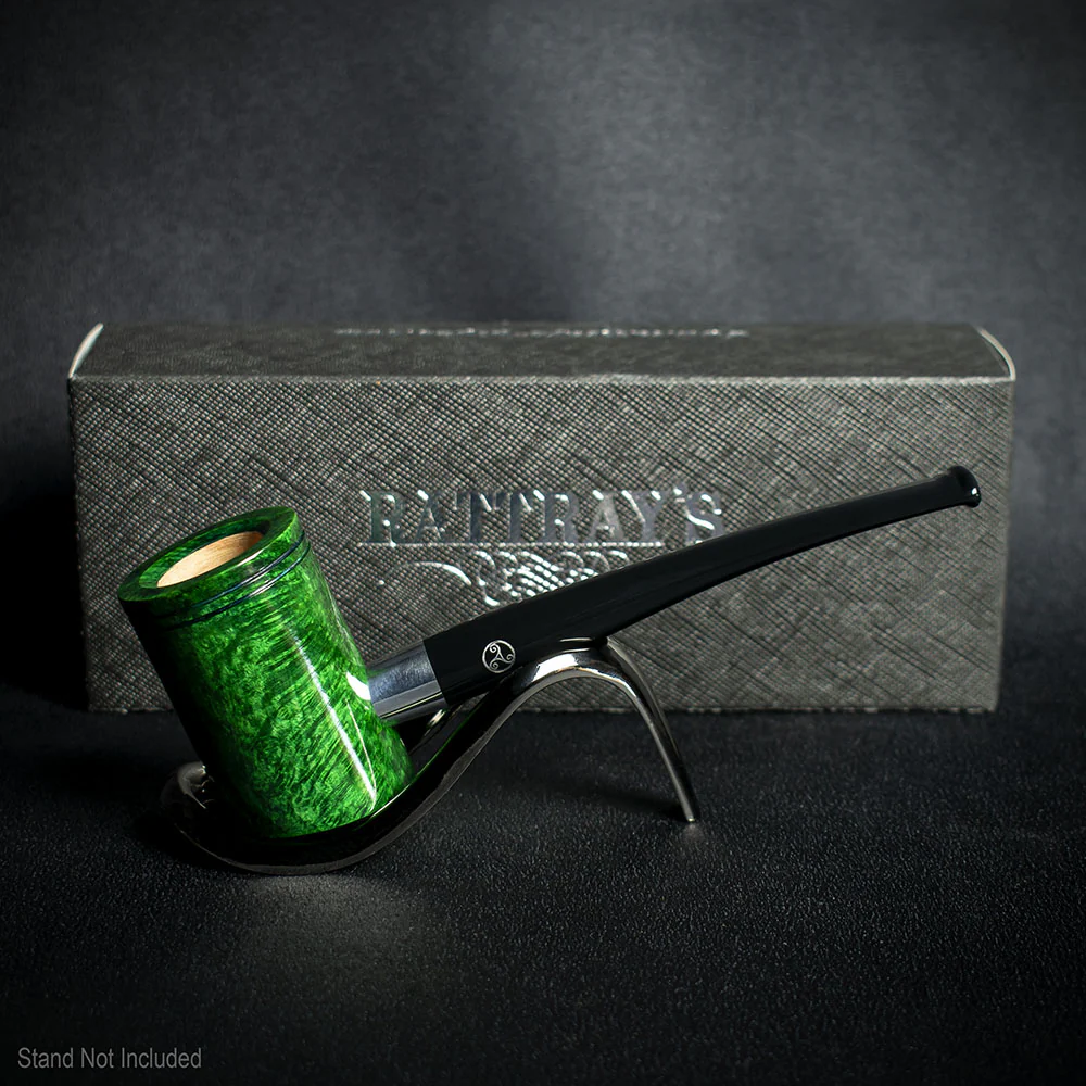 Rattray's Ahoy Green 9mm Filter Pipe