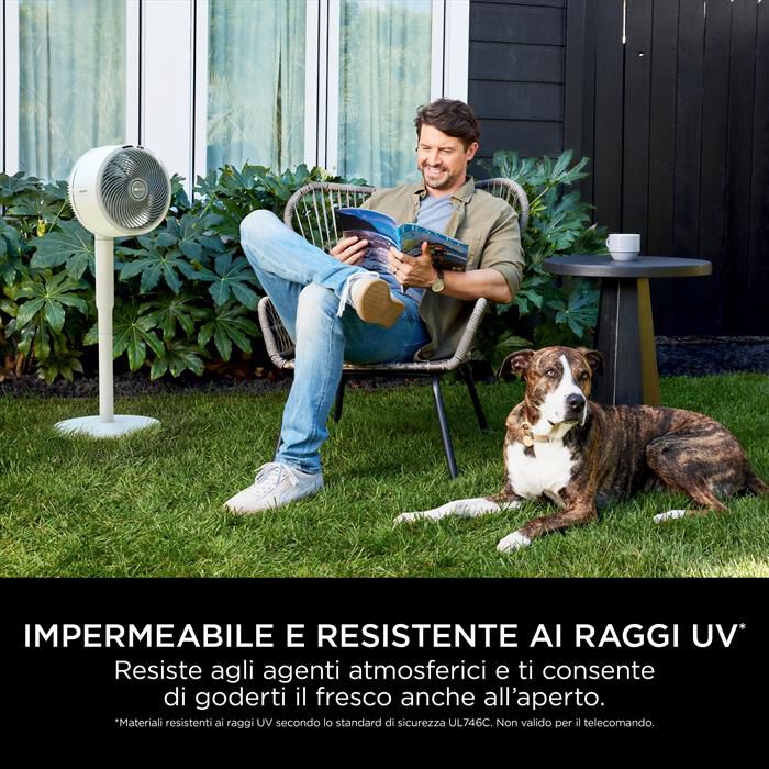 SHARK - Ventilatore a piantana FLEXBREEZE FA220EU-Bianco