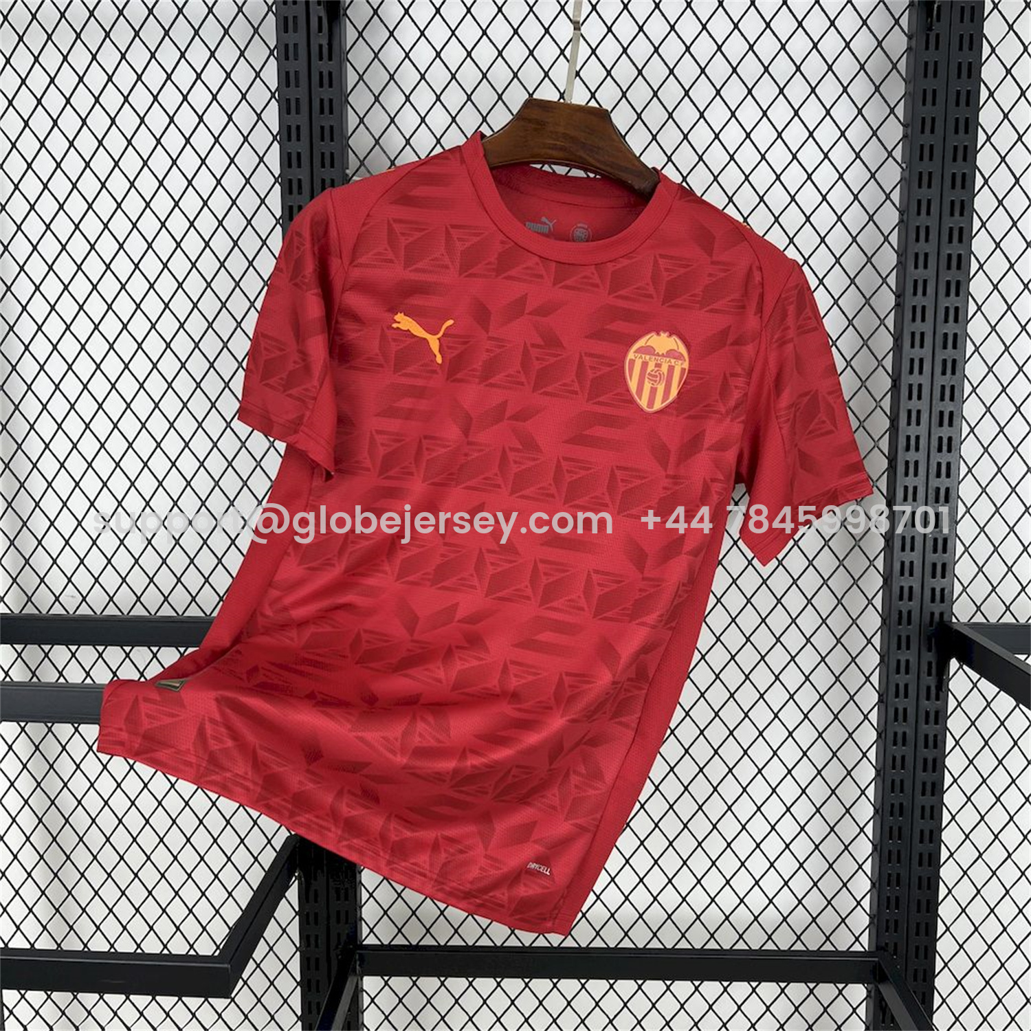 Valencia 25-26 Away Unsponsored Jersey - Fans Version