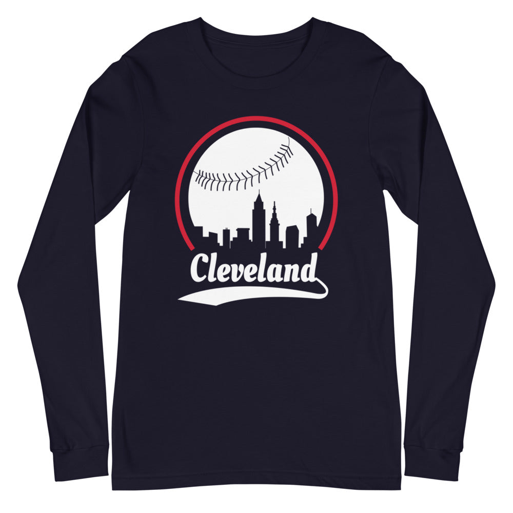 Unisex Cleveland Guardians Baseball Long Sleeve Tee Shirt