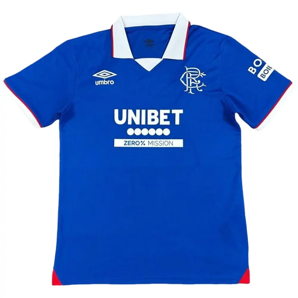 2025-26 Glasgow Rangers Home Jersey - Fans Edition