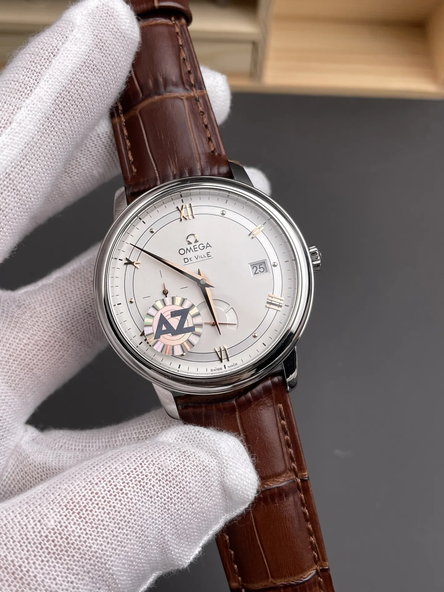 Omega De Ville White Dial 39.5mm