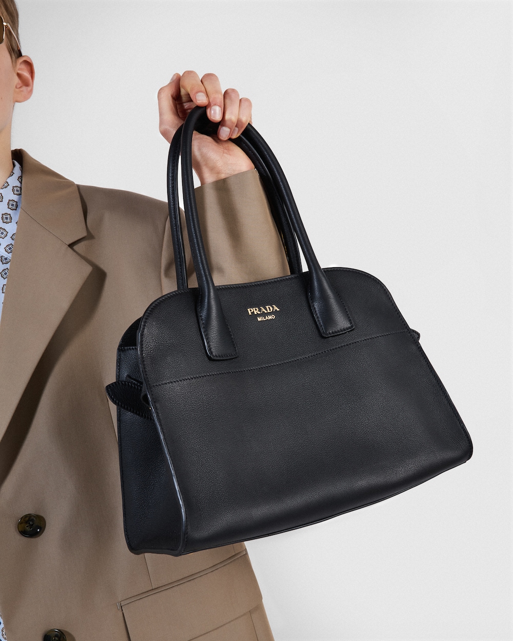 Medium Leather Tote Bag