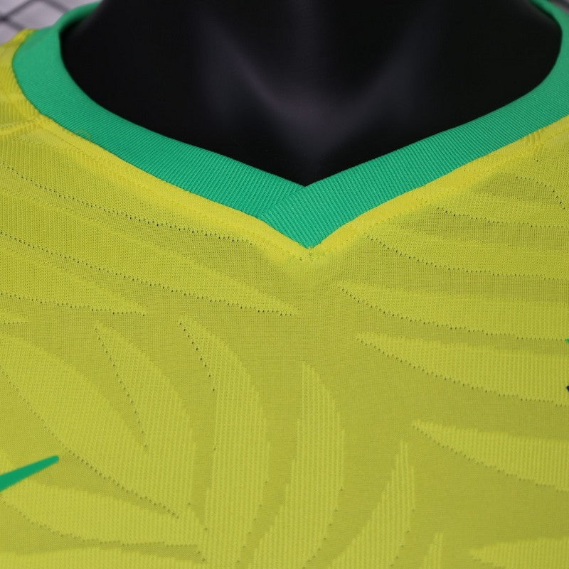 2023/2024 Player Version Brazil Home Soccer Jersey
