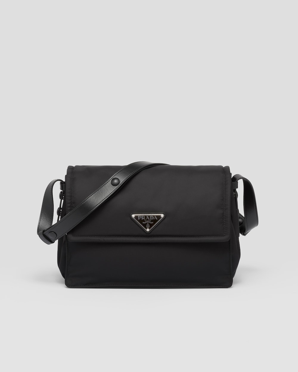 Medium Padded Re-Nylon Shoulder Bag