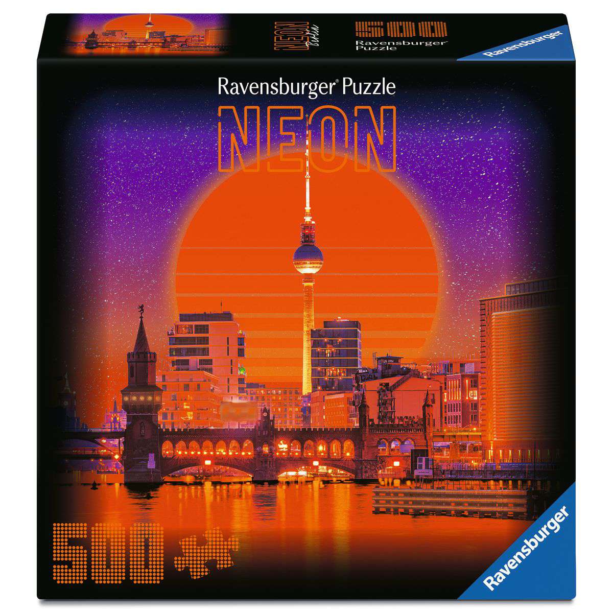 ** Pre-Order ** Neon Berlin - 500 Piece Jigsaw Puzzle (Ravensburger)