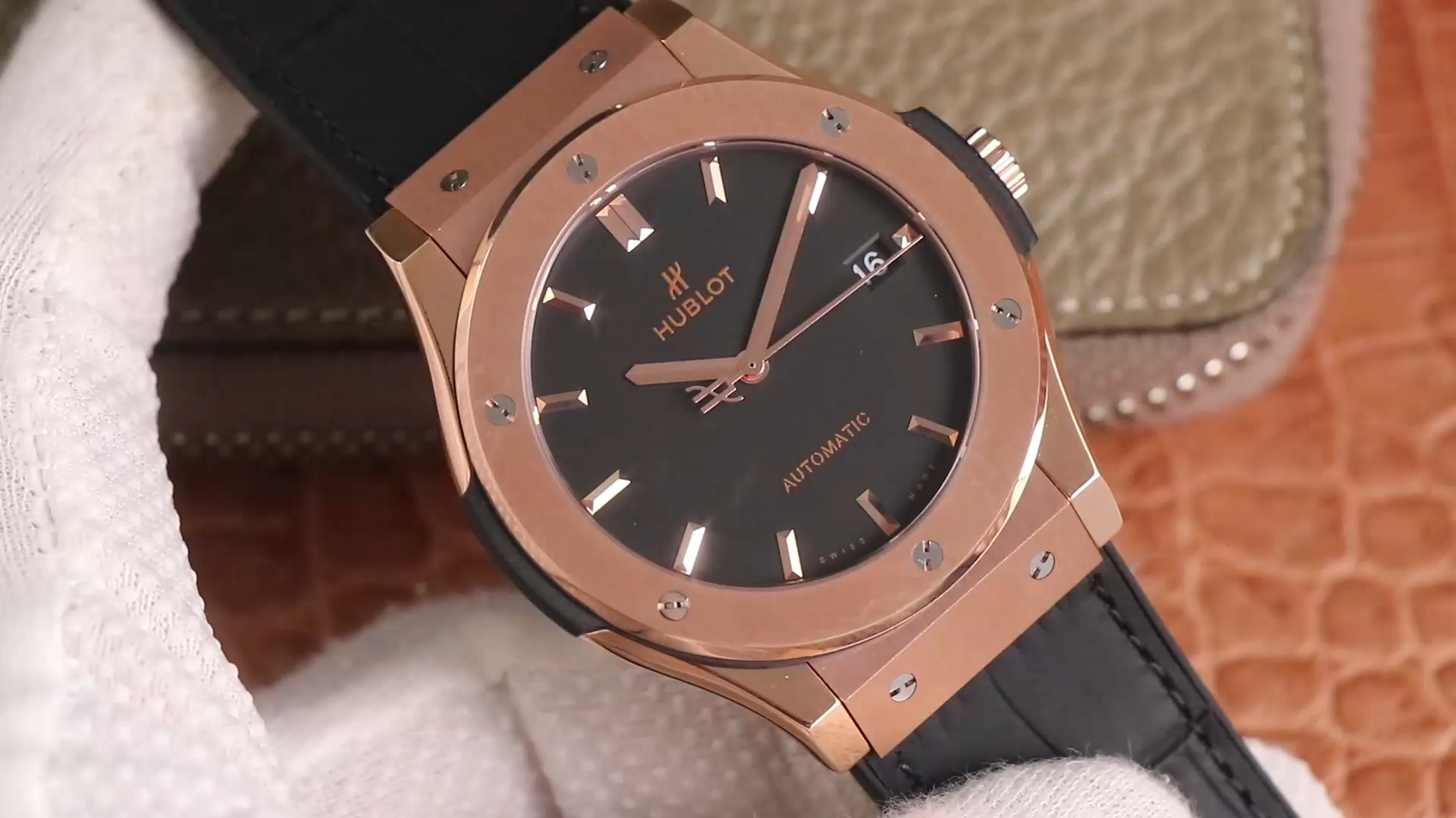 【Super Clone】Hublot Classic Fusion King Gold 542.OX.1181.LR 42mm