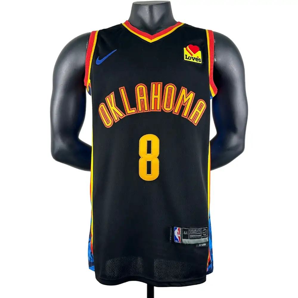 Embroidered 25th season Thunder City Edition No. 8 Williams